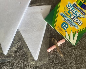 Kids DIY Bunting