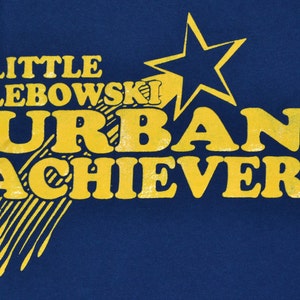 Vintage Little Lebowski Urban Achievers T-shirt Funny!! Professionally ...