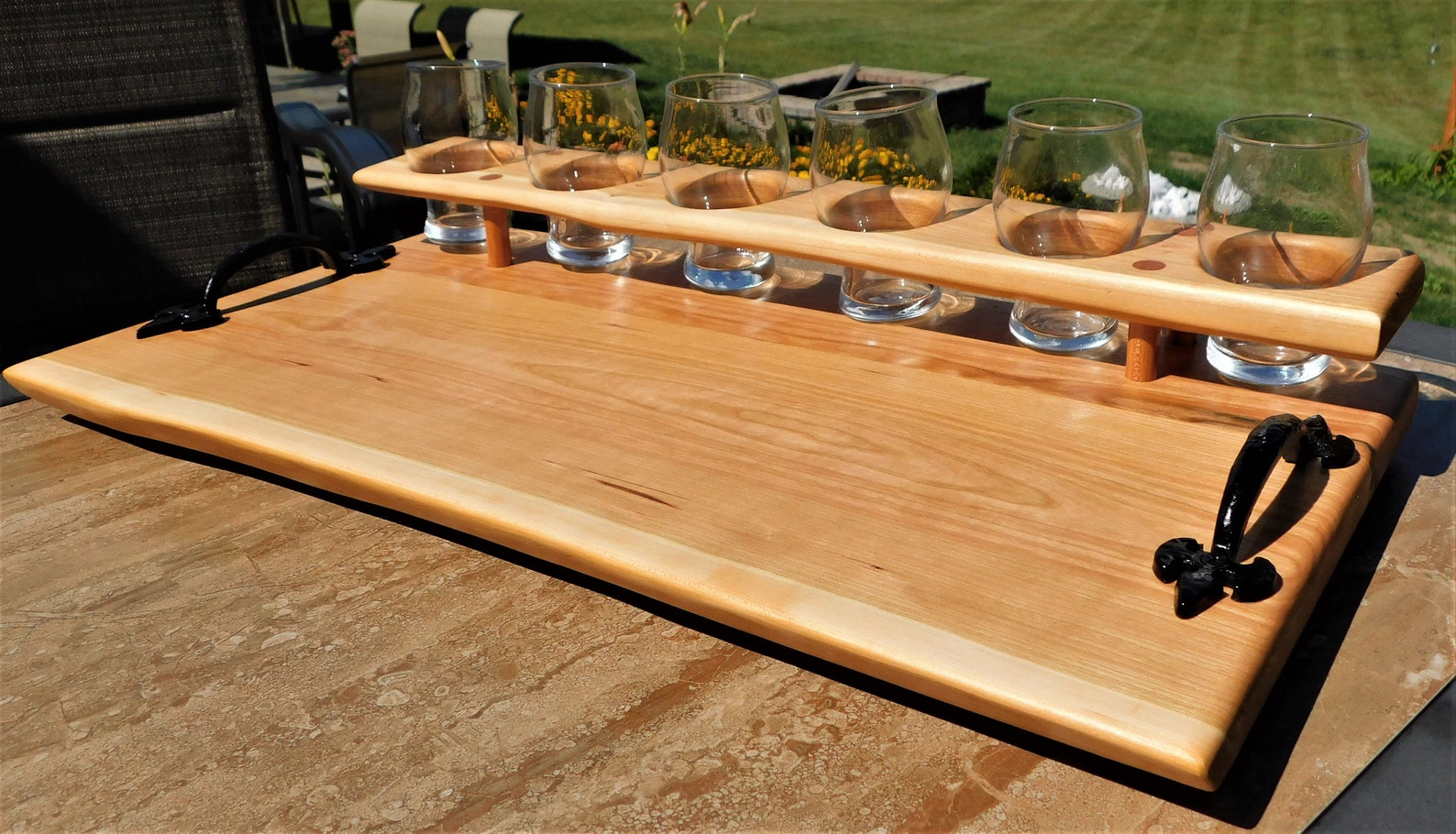 Beer Flight Board Charcuterie Board Flight Charcuterie Etsy