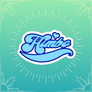 Himbo Retro Vinyl Aufkleber, Lustiger Meme Laptop Aufkleber