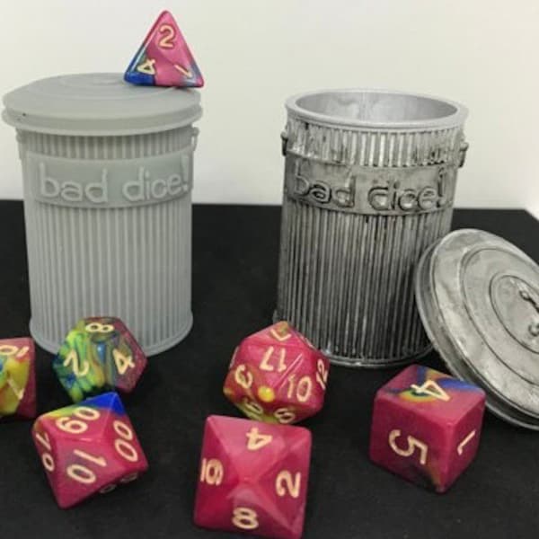 Dice Jail - Trash Can