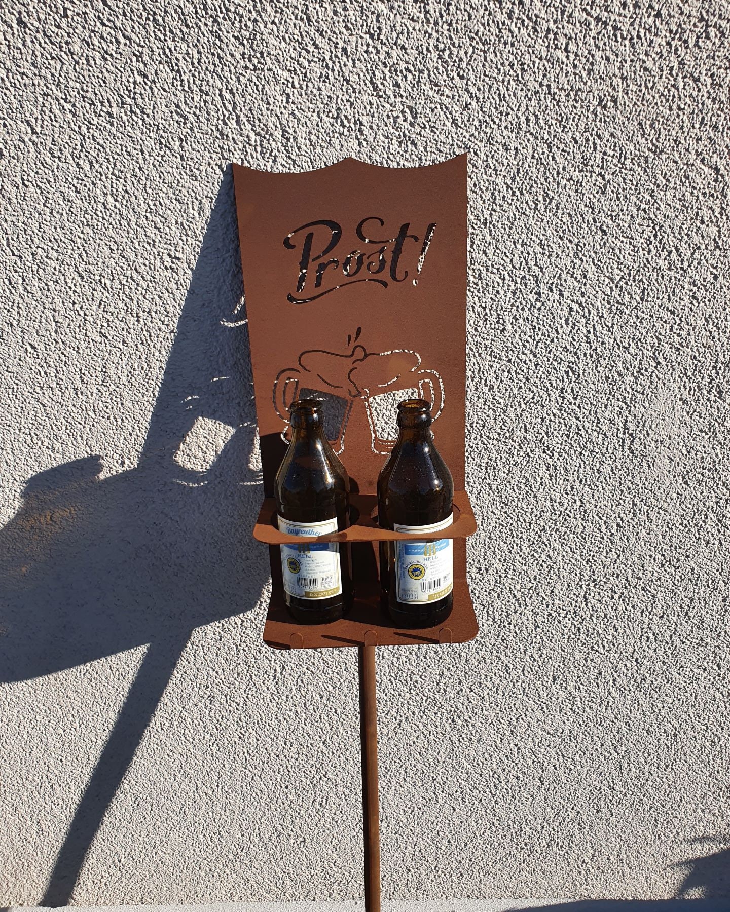 Bierhalter Flaschenhalter Getränkehalter Outdoor als Geschenkidee in  Dresden - Trachau