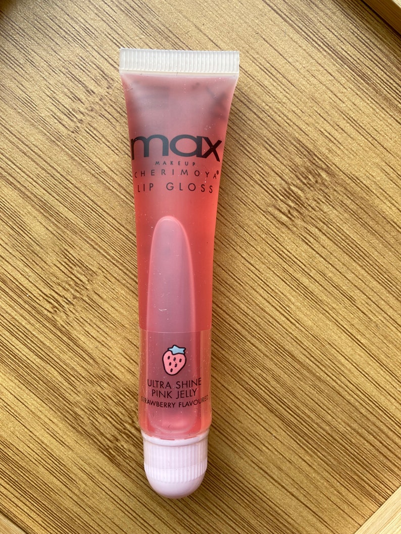 Max Lip Gloss Ultra Shine Lip Jelly Strawberry Fishing Etsy Canada
