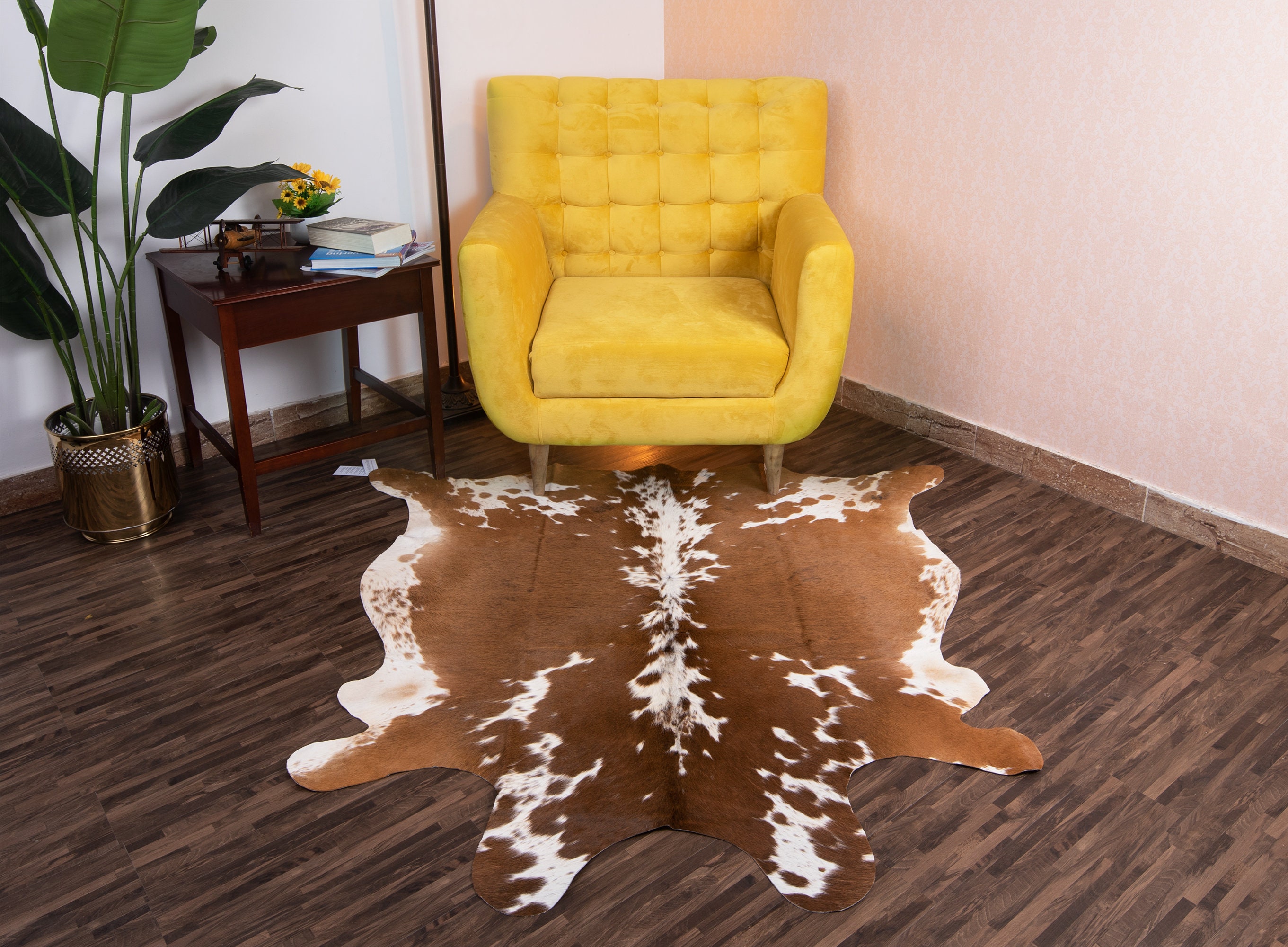 Cowhide Rug, Leather Hide, Cow Fur, Cow Skin, Genuine Animal Fur Area