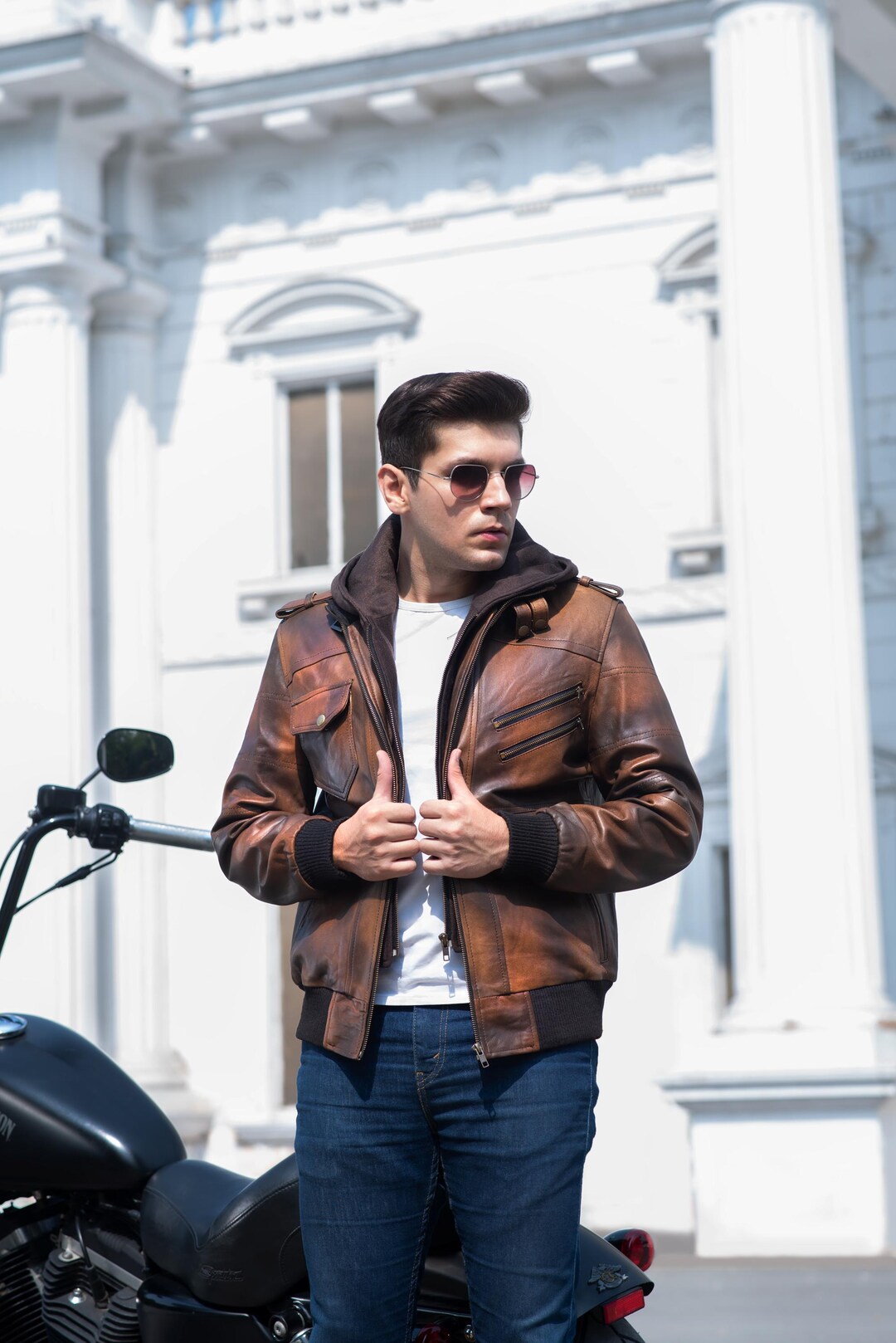 Men's Handmade Leather Jacket, Brown Distressed Leather Jacket, Motorcycle Biker Style Jacket, Bomber Leather Jacket, Party Jacket for Men - Etsy Men's Handmade Leather Jacket, Brown Distressed Leather Jacket, Motorcycle Biker Style Jacket, Bomber Leather Jacket, Party Jacket for Men - Etsy