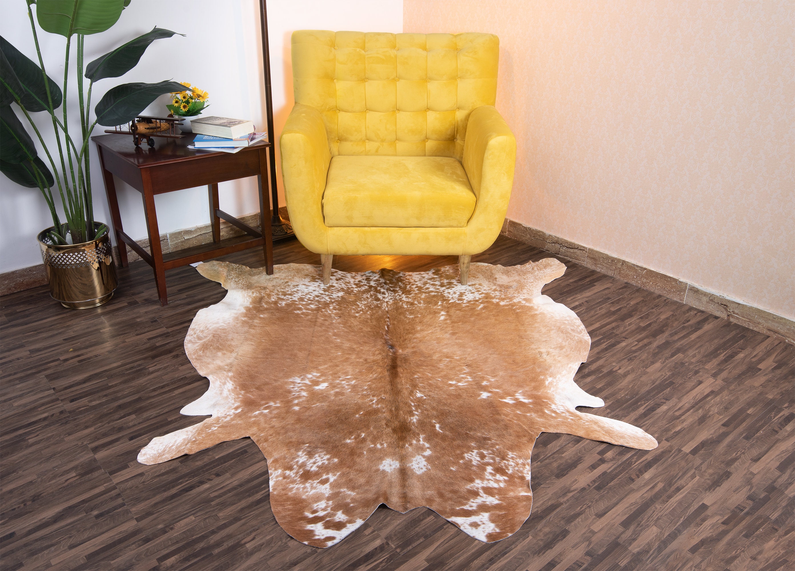 Cowhide Rug, Leather Hide, Cow Fur, Cow Skin, Genuine Animal Fur Area