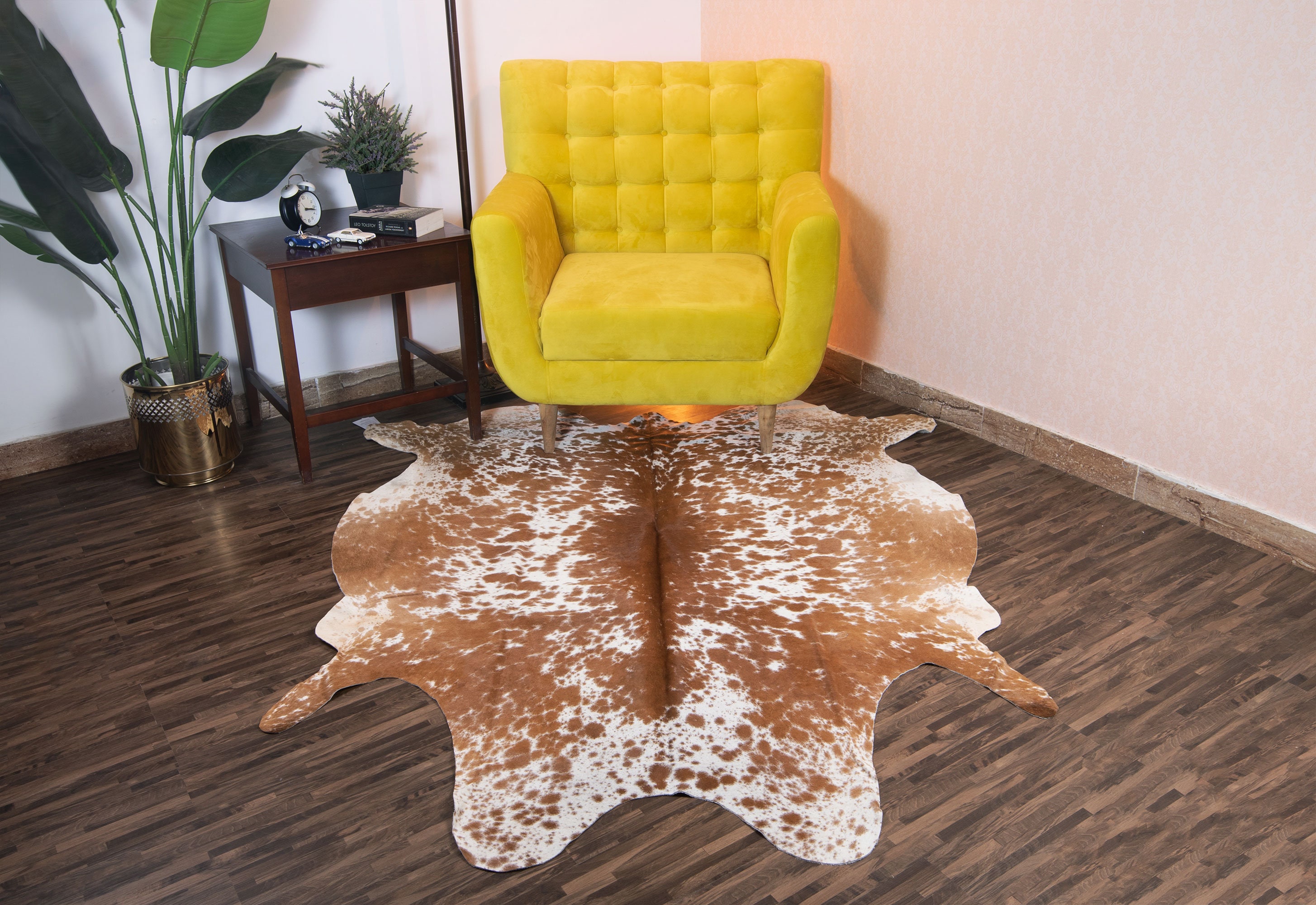 Cowhide Rug, Leather Hide, Cow Fur, Cow Skin, Genuine Animal Fur Area