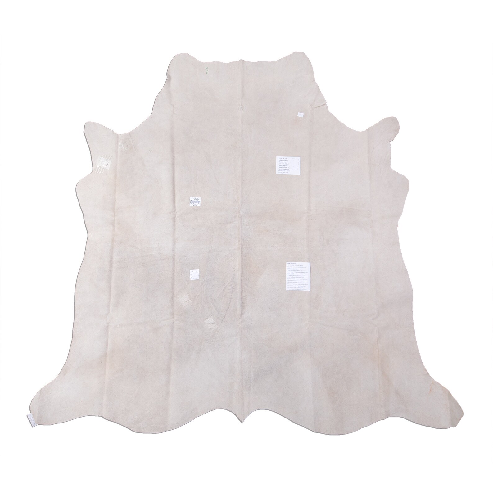 Cowhide Rug Black and White Cow Hide Rug Brazilian Cow Skin Etsy