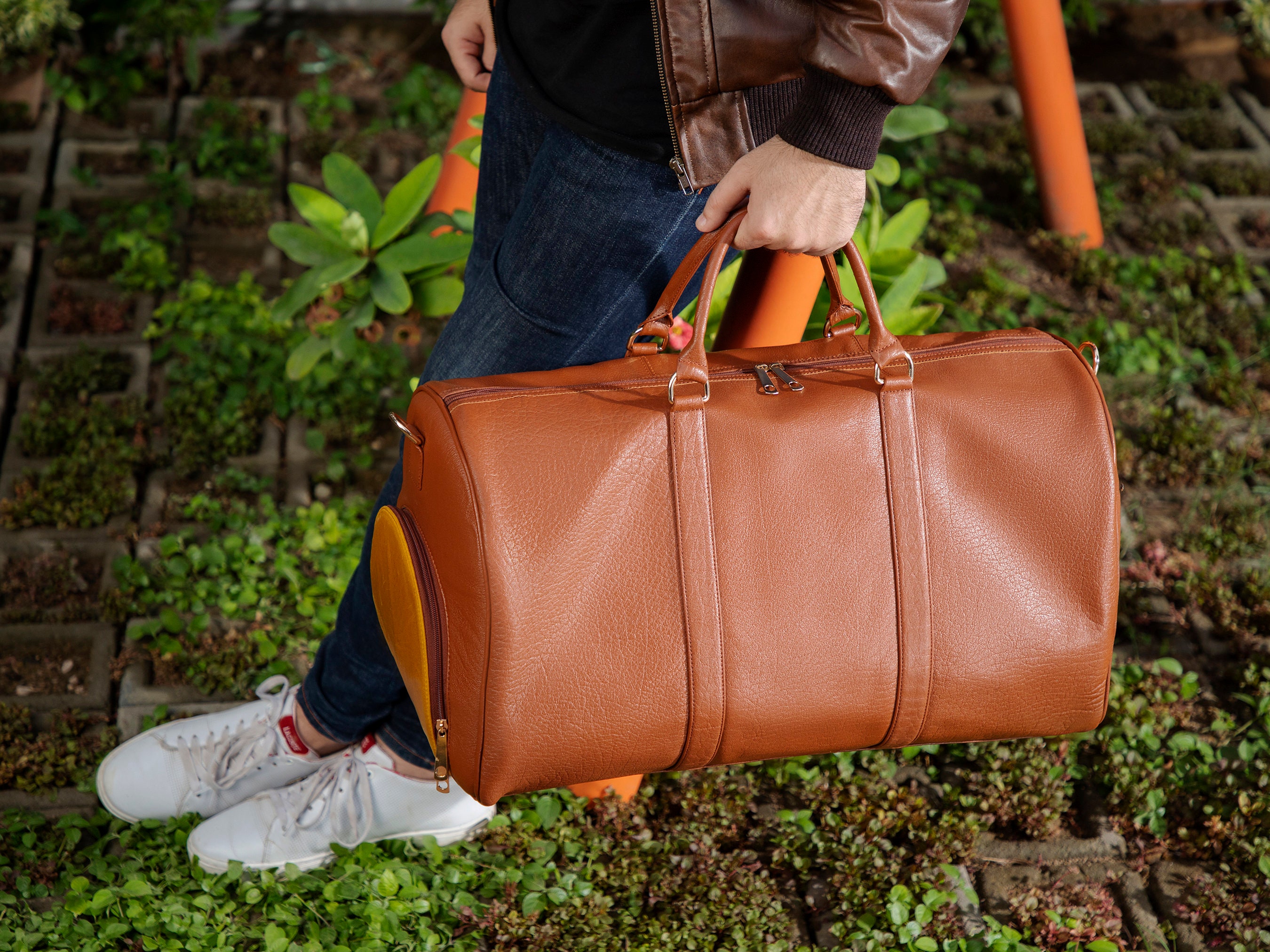 vuitton epi leather duffle