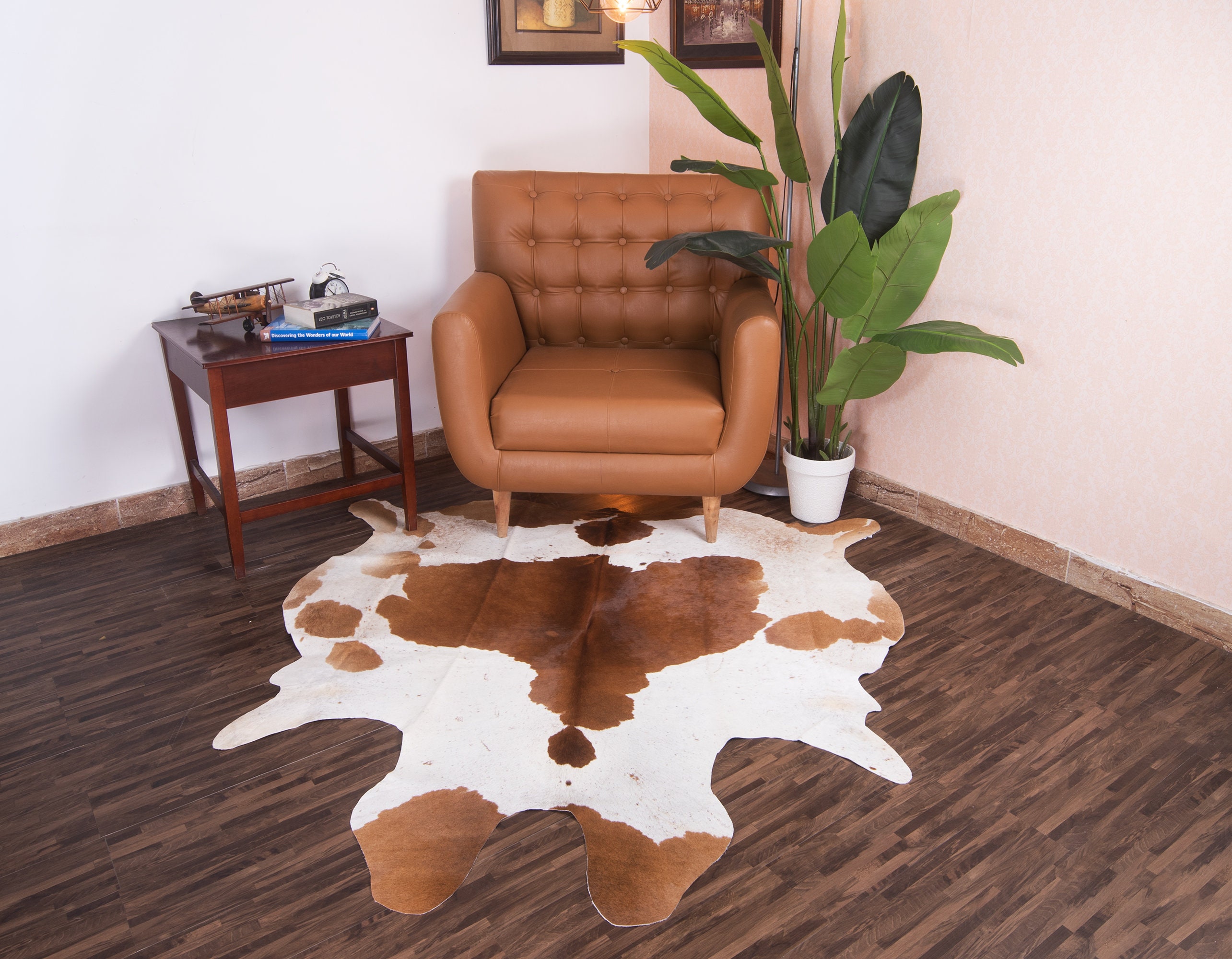 Cowhide Rug, Leather Hide, Cow Fur, Cow Skin, Genuine Animal Fur Area