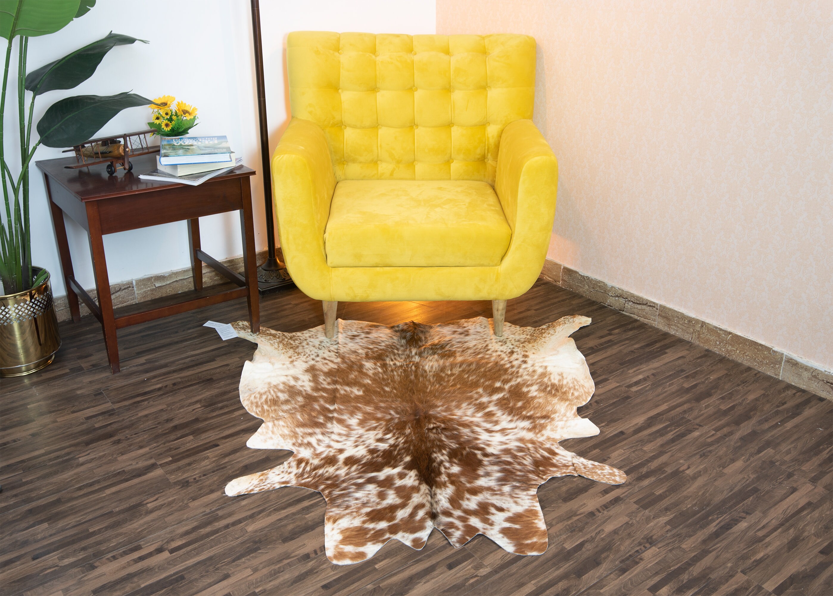 Cowhide Rug, Leather Hide, Cow Fur, Cow Skin, Genuine Animal Fur Area