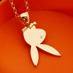Playboy Necklace Sex Symbol Minimalist jewelry gift for best friends, Valentines day for him, her