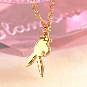 Tiny Playboy Necklace Mini Charming Gift for her, Best friends Valentines day gifts