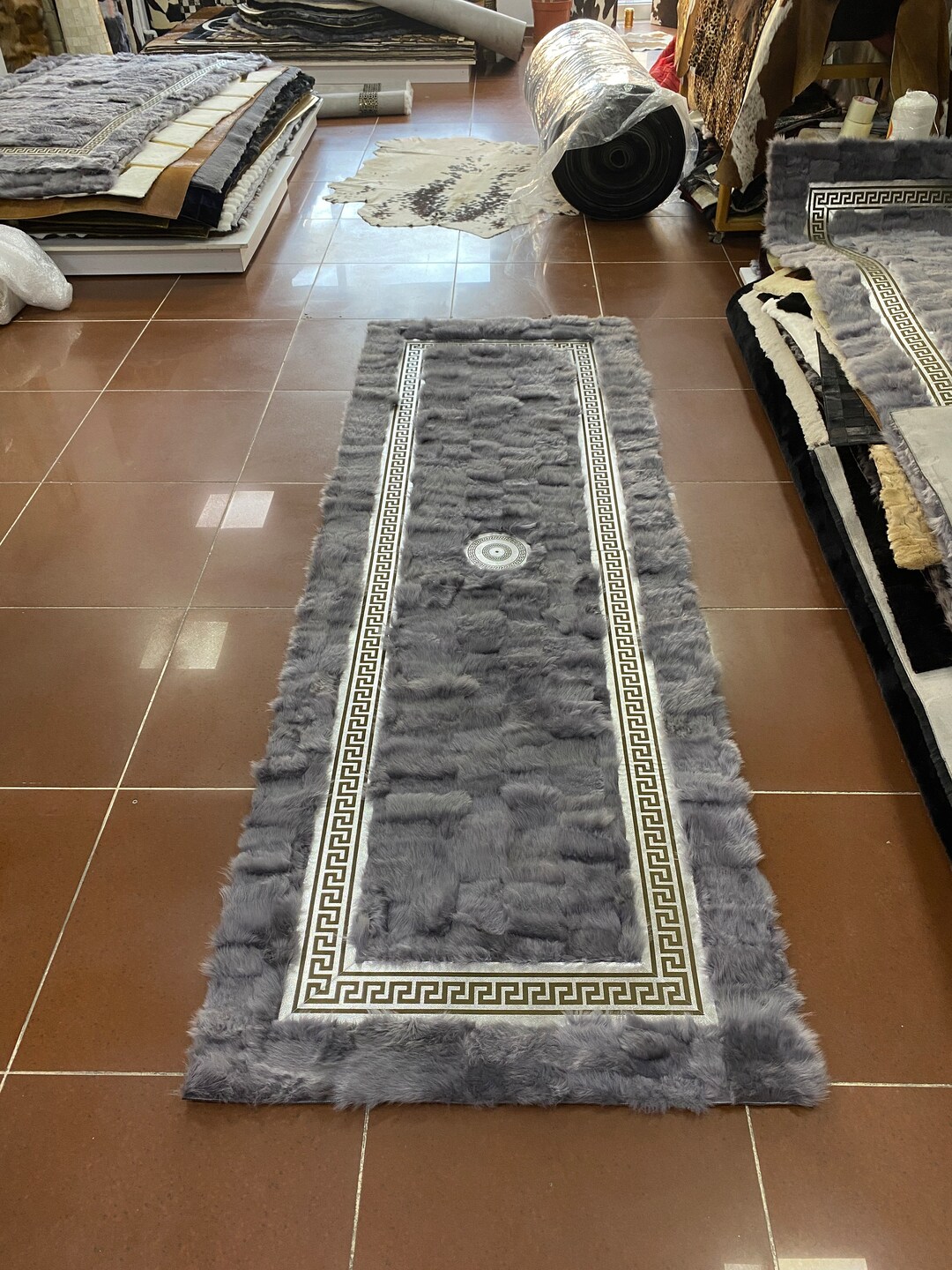 Sheepskin Runner Rug, Long Hair Sheepskin Rugs, Plush Sheepskin Rug ...