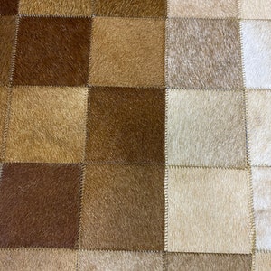 Handmade Cowhide Rug, Tricolor Cowhide Rug For Living Room, Cow Skin Area Rug, Luxury Hallway Carpet, Unique Home Decor, Christmas Gift