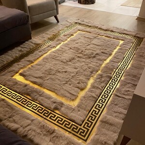 Tappeto in pelle di pecora, tappeto fatto a mano, tappeto decorativo in vera pelle di pecora, tappeti per camera da letto, tappeti, arredamento per la casa, tappeto scandinavo