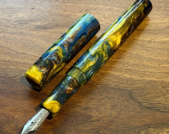 Handmade 'Mikey 17' Fountain Pen, luxury ink pen collection