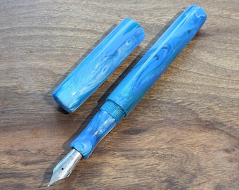 Pluma estilográfica 'Sora' hecha a mano, pluma de tinta de lujo