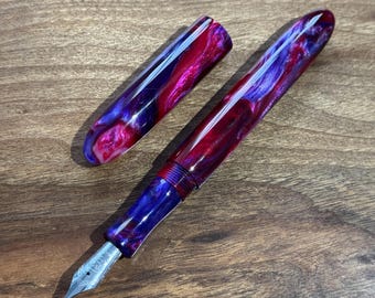 Handmade 'Warlock's Conjuring' Fountain Pen