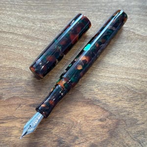 Pluma estilográfica Bracken Conway Stewart retro hecha a mano