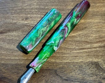 Handmade 'WaterMelon Sugar' Fountain Pen, luxury ink pen