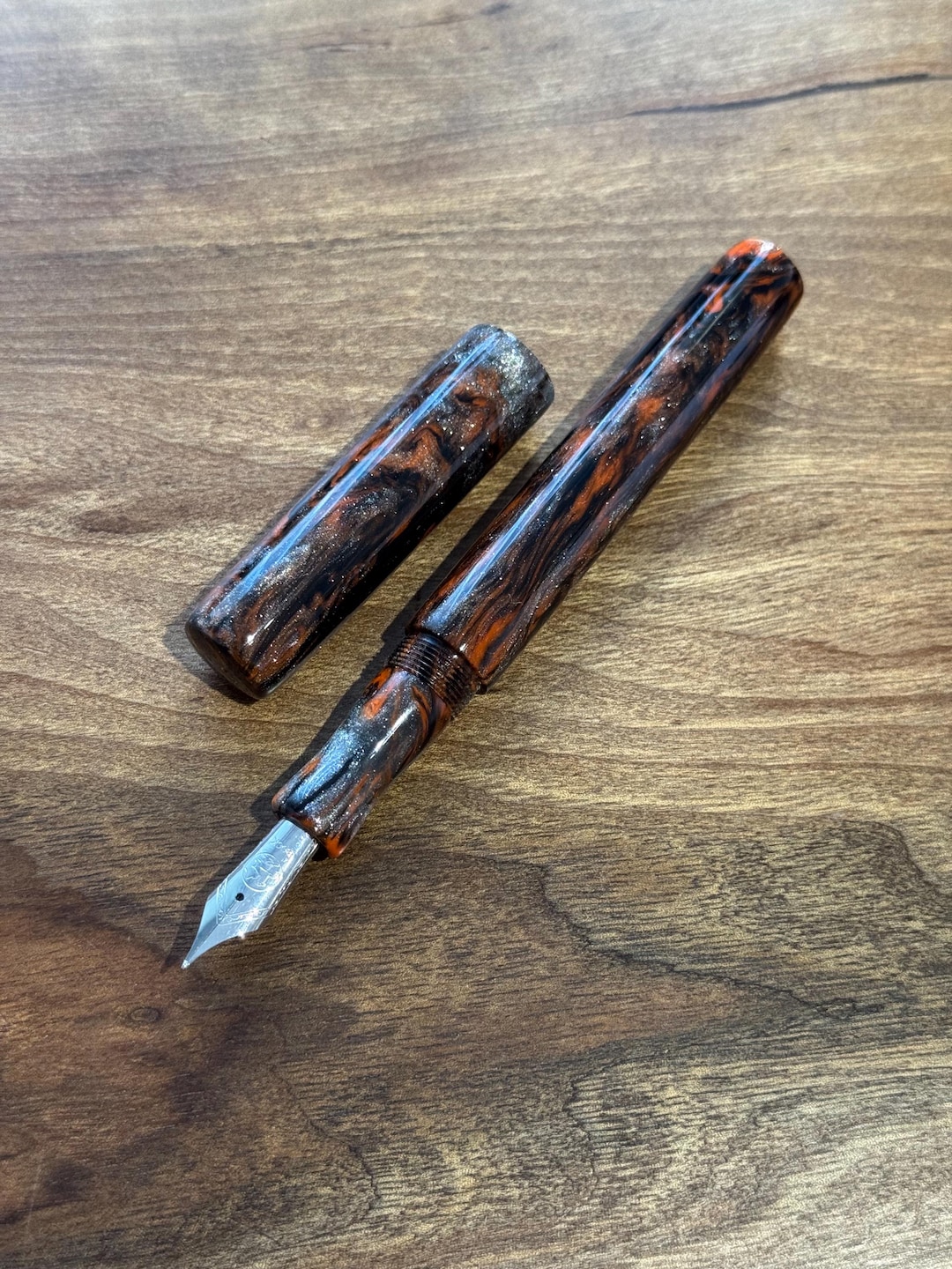 Handmade Country Roads Diamondcast Fountain Pen - Etsy UK