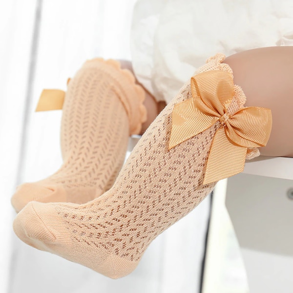 Baby Knee High Socks Etsy