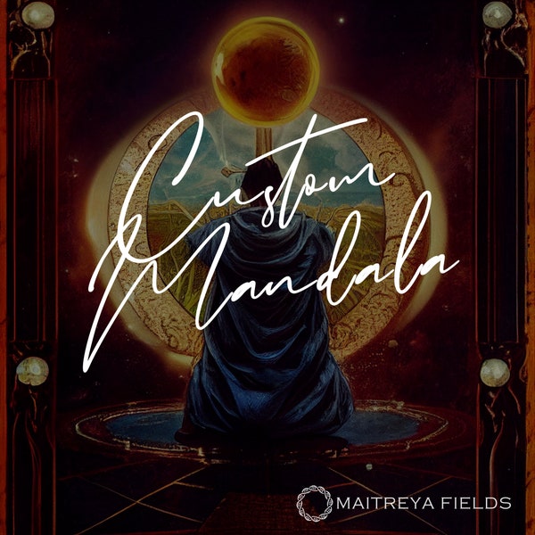 Custom Order Digitales Mandala - Maitreya Felder - Energetisch Programmiertes Feld