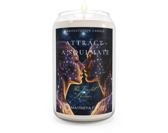 Attract a Soulmate-The Fractal Partner, Scented Candle, 13.75oz