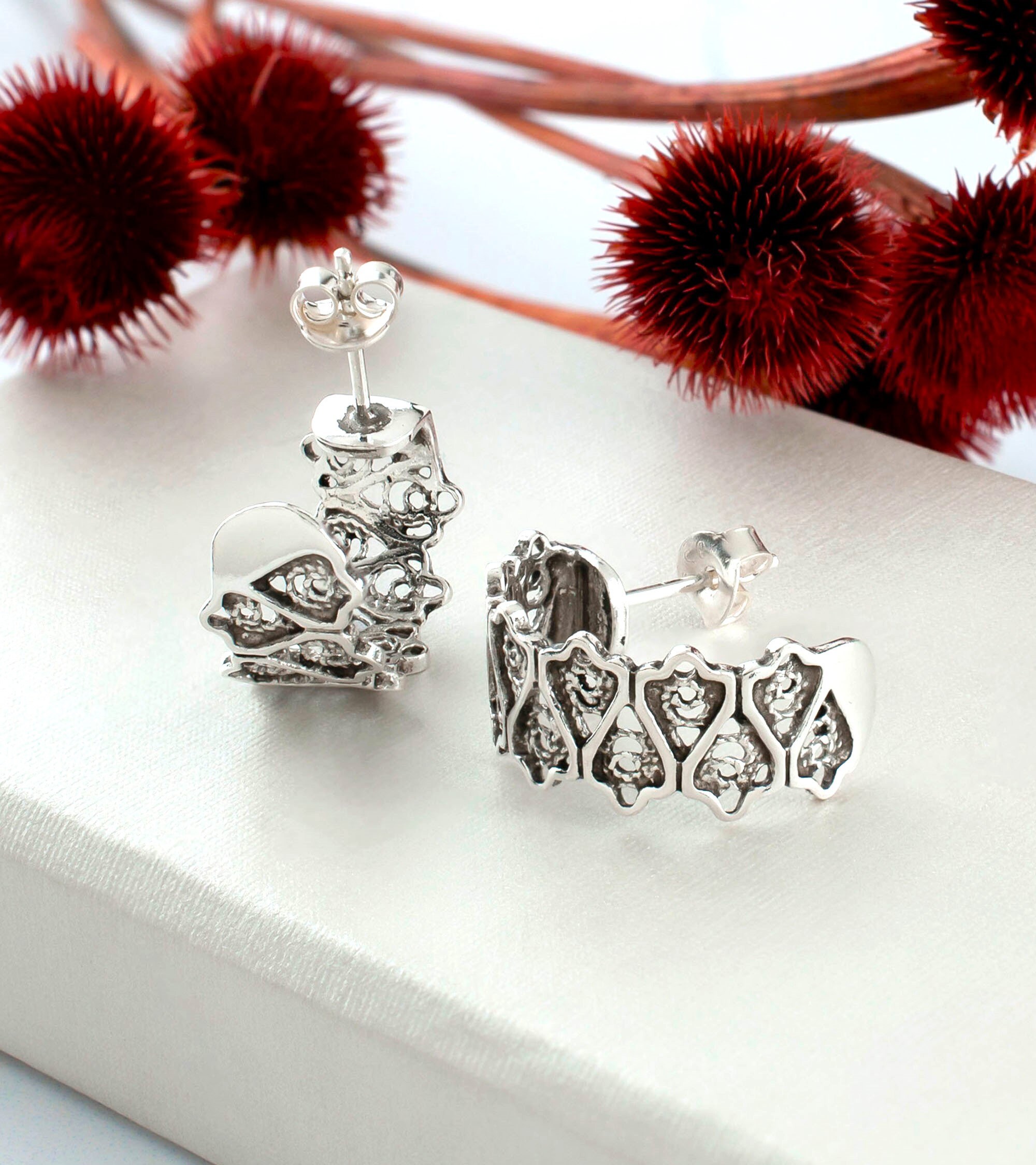 Orecchini Cerchi Sardinia Argento - Concept Store - Foto 4