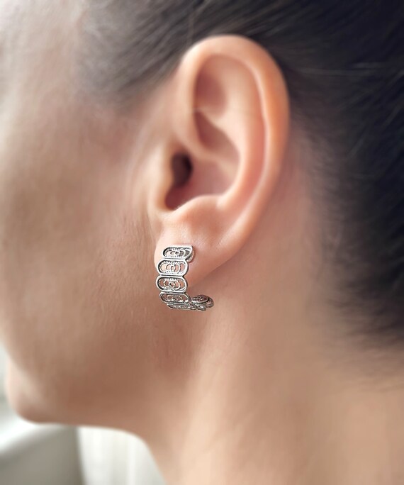Anello cerchio vuoto in argento 925 - Sepi gioielli
