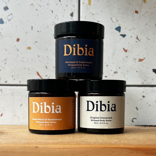 Dibia Discovery Set - vegan, body cream, cruelty free, essential oils, all natural, gift set, Whipped Body Butter, Mother's Day Gift