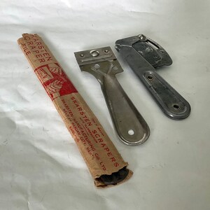 Vintage Hand Tools Red Devil Jak nife Apex Scraper Skarsten