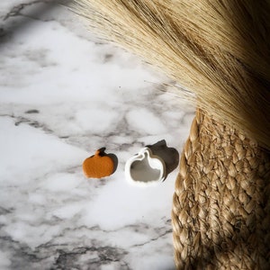 Pumpkin Earring Cutter | Fall Clay Cutters | 3D Polymer Clay Cutter | Clay Jewelry | Jewelry Making | Polymer Clay Tools