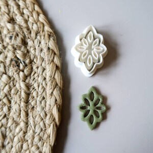 Snowflake Cutout Cutter | Fall Clay Cutters | 3D Polymer Clay Cutter | Clay Jewelry | Jewelry Making | Polymer Clay Tools