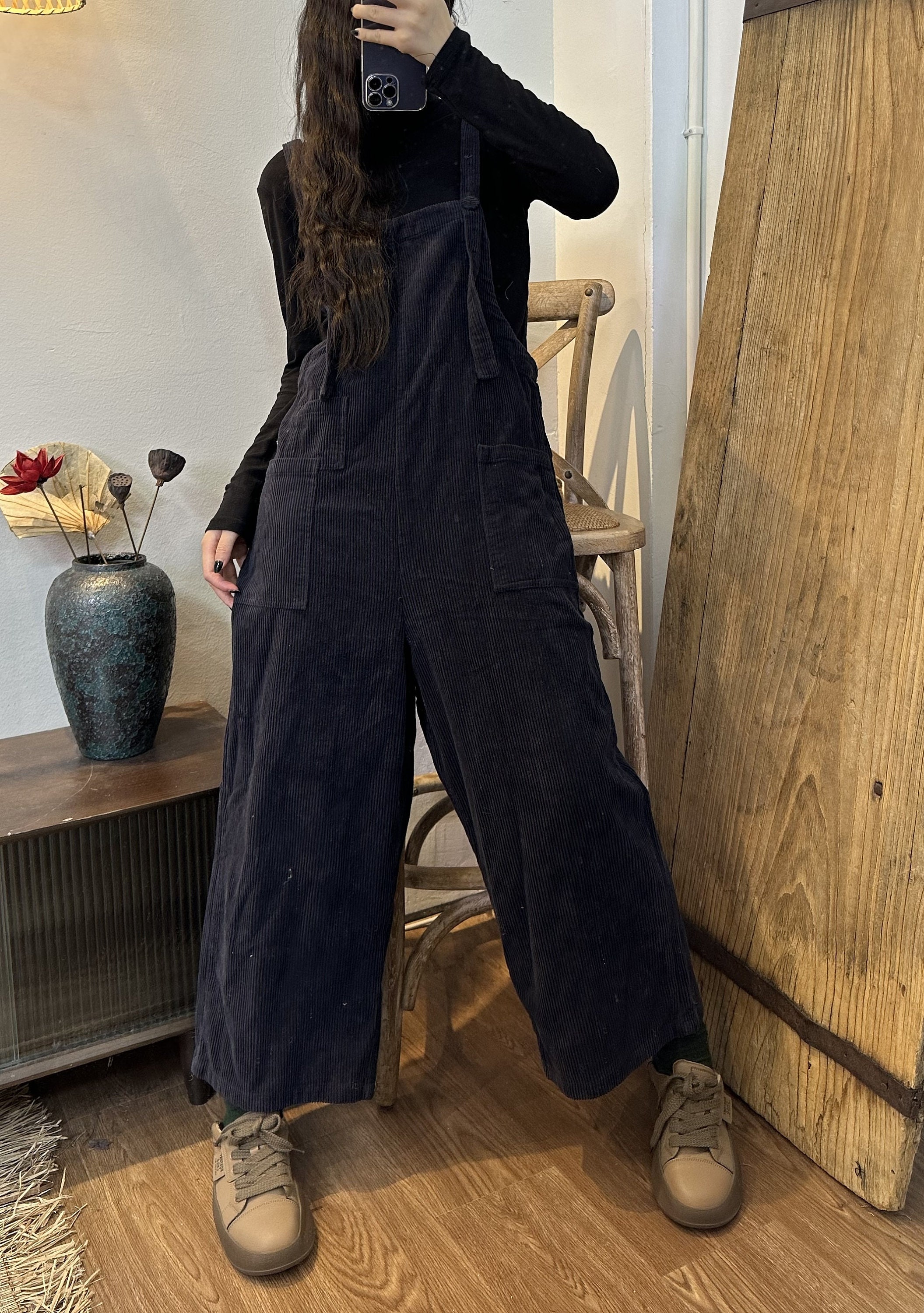 Wool Bib Overalls - Etsy