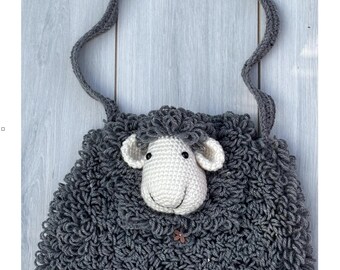 Shoulder Bag Crochet Pattern ~ Loopy Sheep