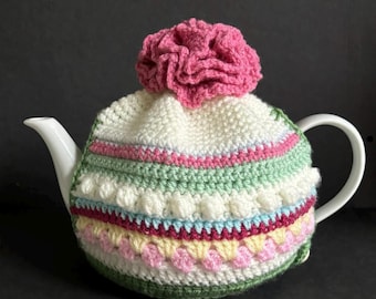 Vintage Tea Cosy & Key Chain Crochet Pattern