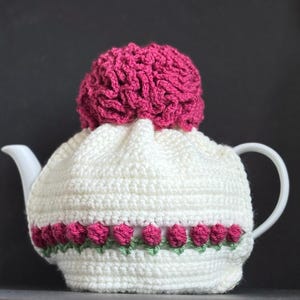 Tulip Teewärmer & Schlüsselanhänger mit Muster