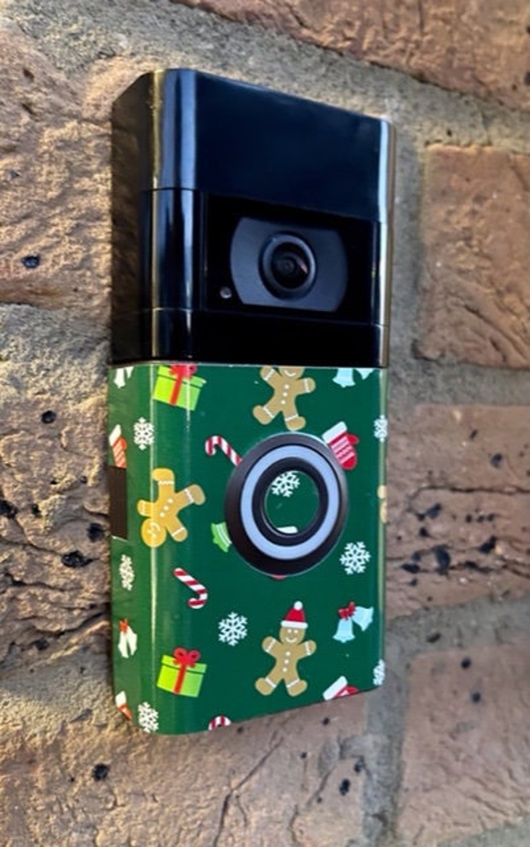 Ring Doorbell Christmas Decal Sticker for Ring Doorbell 2, 2nd Gen