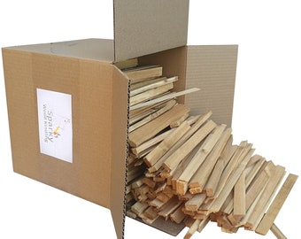 Cedar Kindling | 15lbs or 30lbs Dry Weight | Clean Burning Fire Starter or Small Project Wood | Natural Clean Cedar