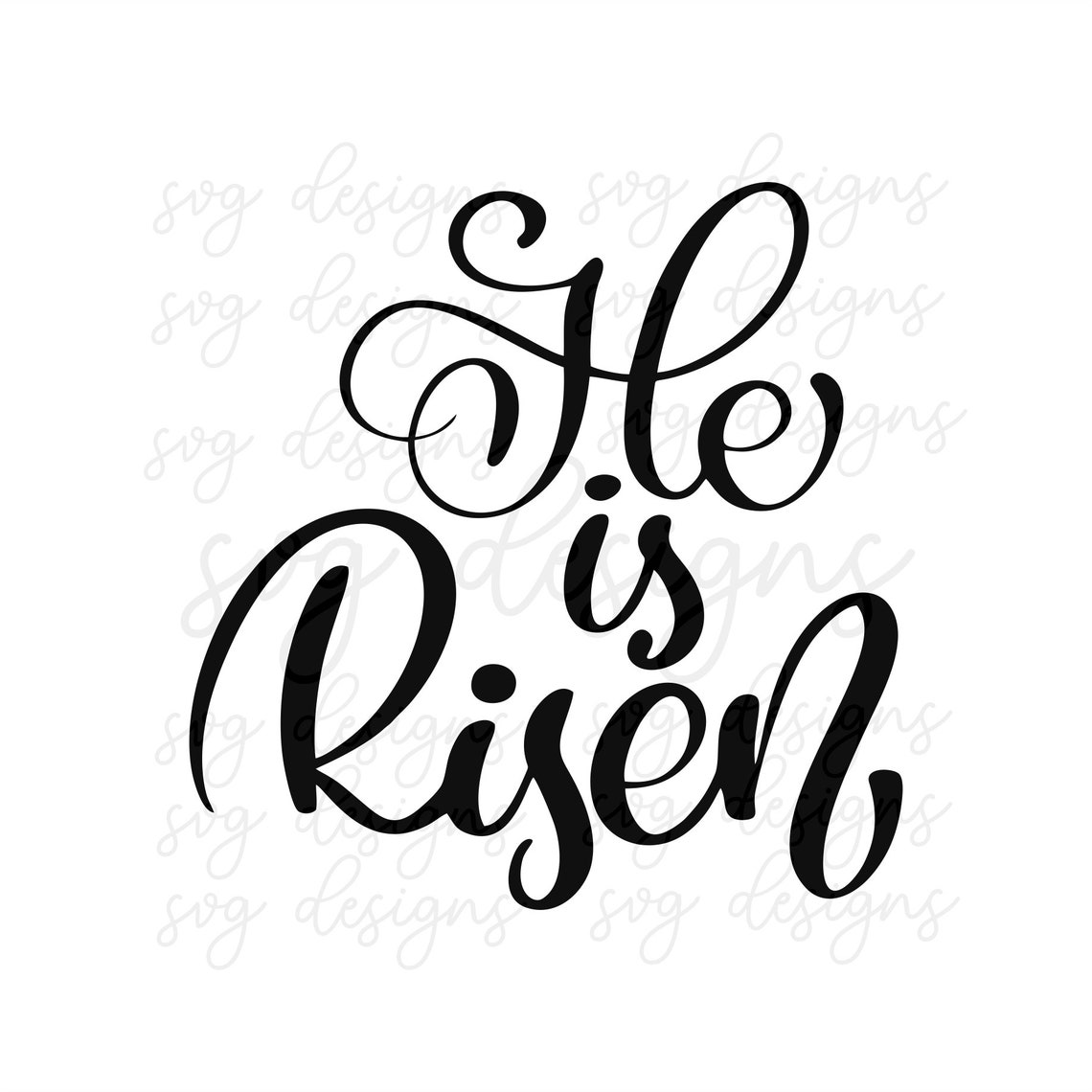 He is Risen Svg Jesus Svg Christian Svg Religious Svg | Etsy