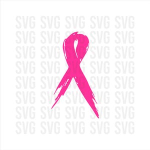 Ribbon svg, pink ribbon svg, distressed, October svg, Cancer Awareness Svg, png