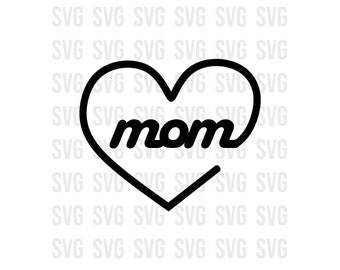 Mamá Svg, Día de las Madres svg, Mamá svg, Archivo de descarga digital, archivo de corte, cricut, dtf, transferencias