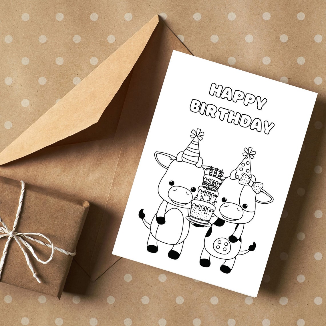 Printable Birthday Coloring Cards for Kids Digital Downloads Etsy Printable Birthday Coloring Cards for Kids Digital Downloads Etsy