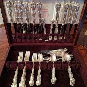 Rondo By Gorham Sterling Silver Flatware Set for 10 No Monogram 61 pcs.