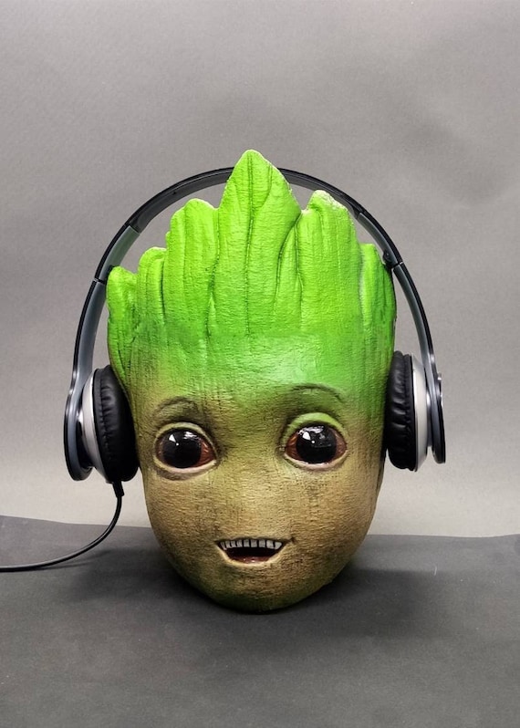 Support casque Baby Groot Support de casque Gaming modèle 