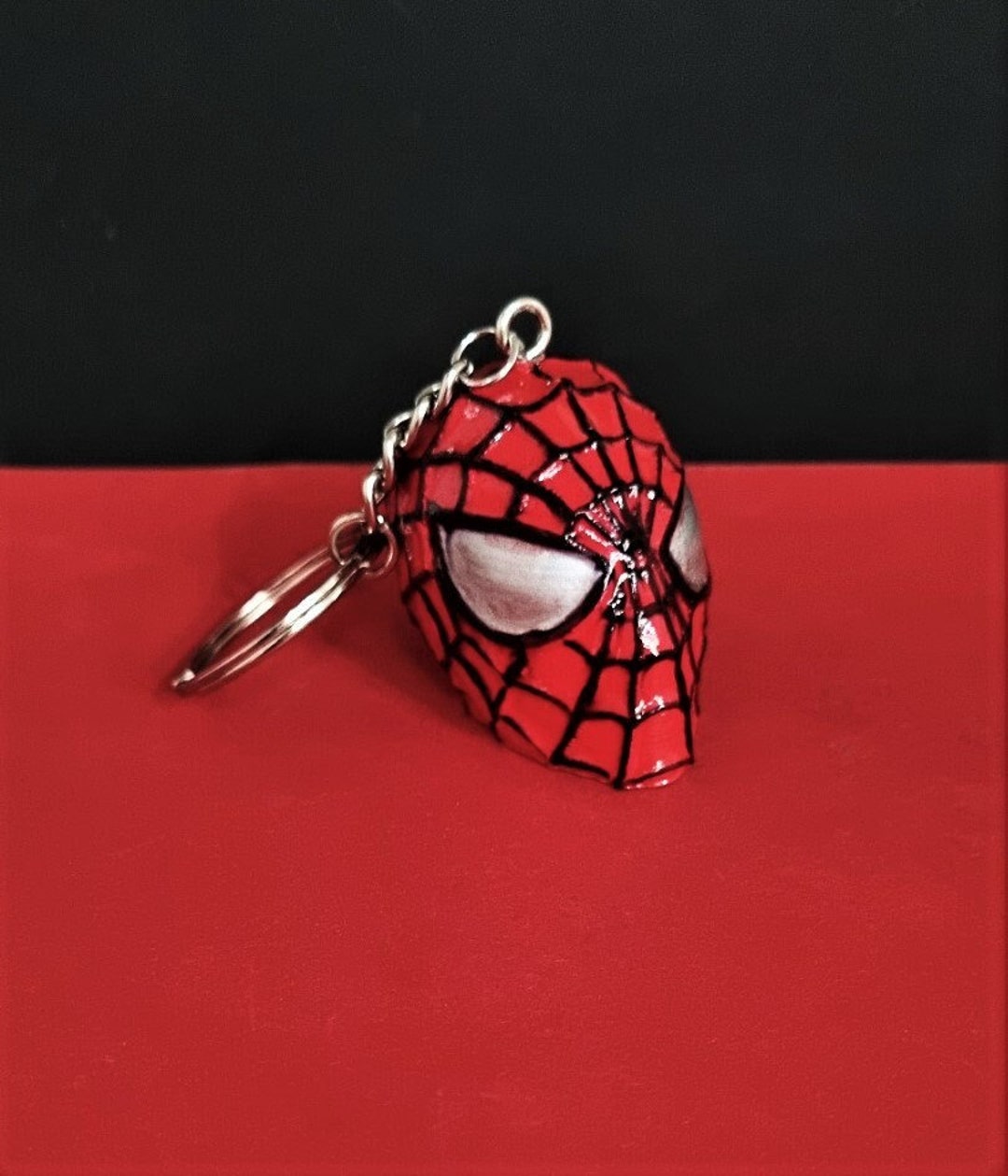 Spider-Man: Across the Spider-verse (Marvel) 3D Sculpted Surprise Character  Keychain Clip