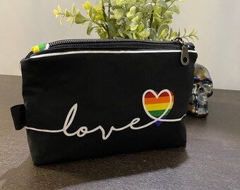 LBGTQ+ Love Midnight Kiss Pouch