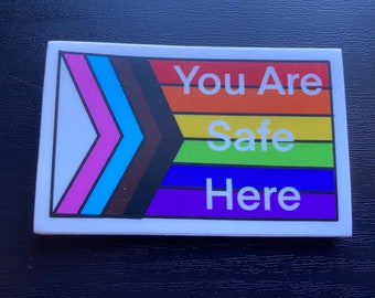You Are Safe Here LGBTQ+ Vinyl Sticker